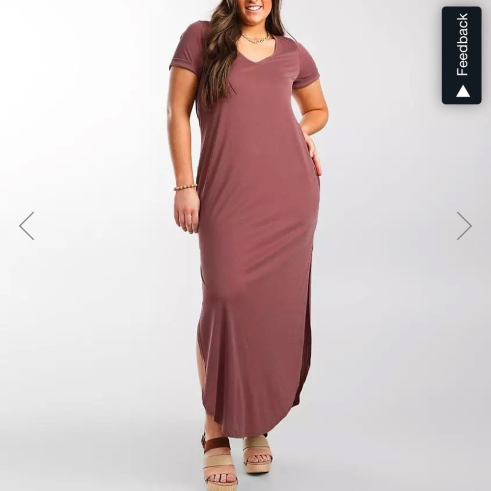 DayTrip solid maxi dress - size Small